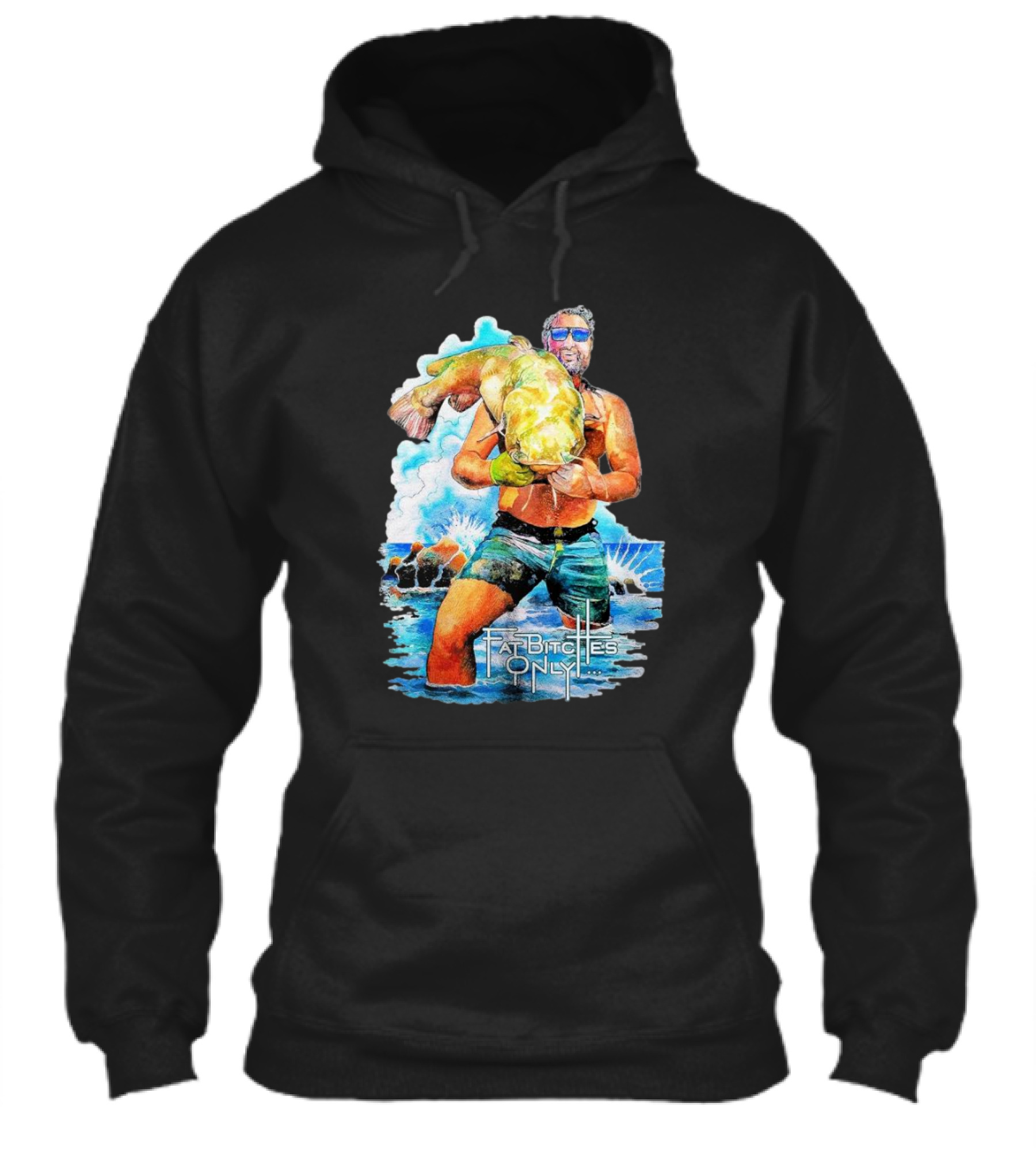 Koe Wetzel The Noodler Fat Bitches Only Catching Big Fish Shirt