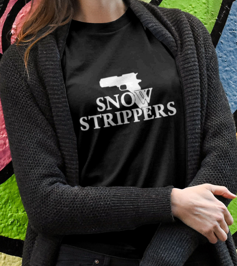 Snow Strippers Gun Icon Shirt