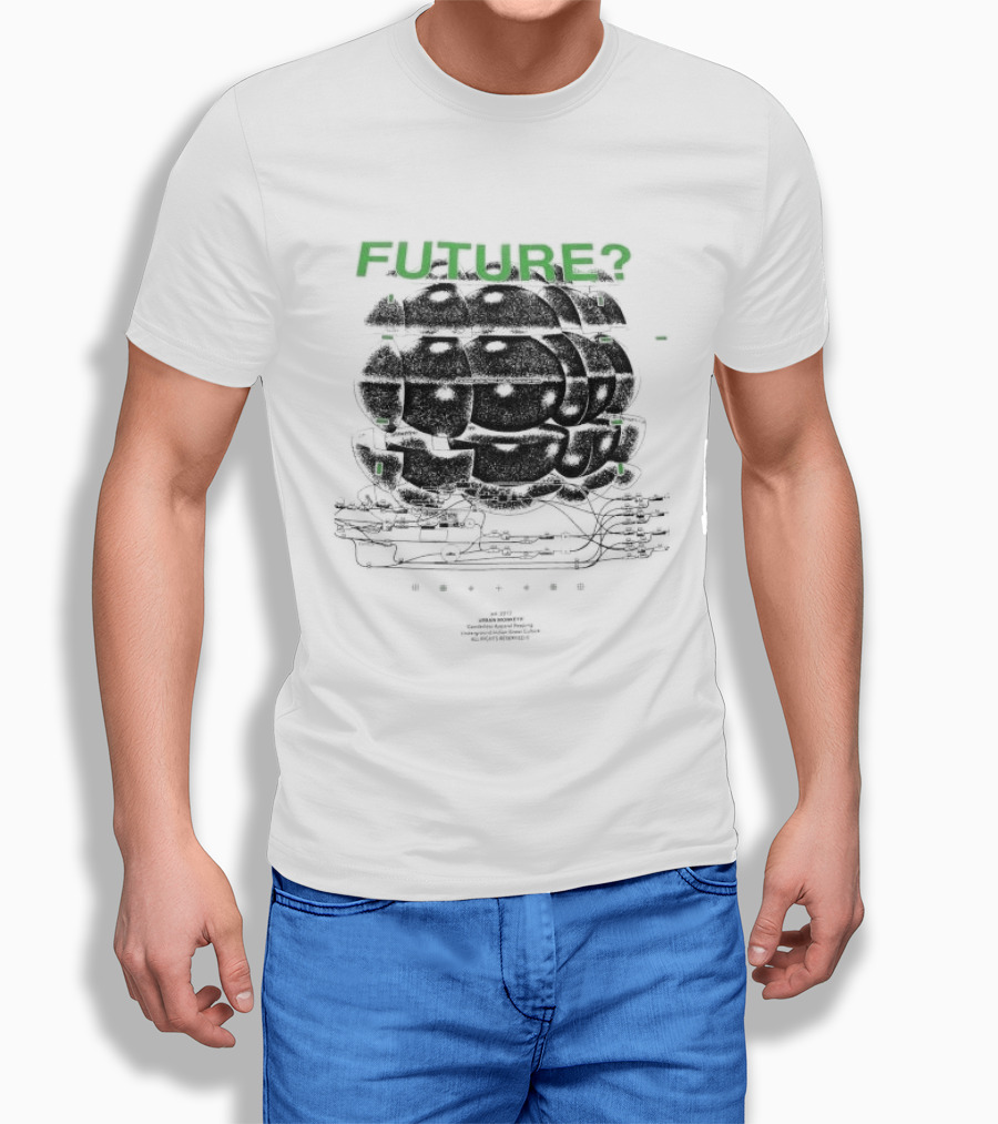 Future Urban Monkey Genderless Apparel Underground Indian Street Culture Shirt