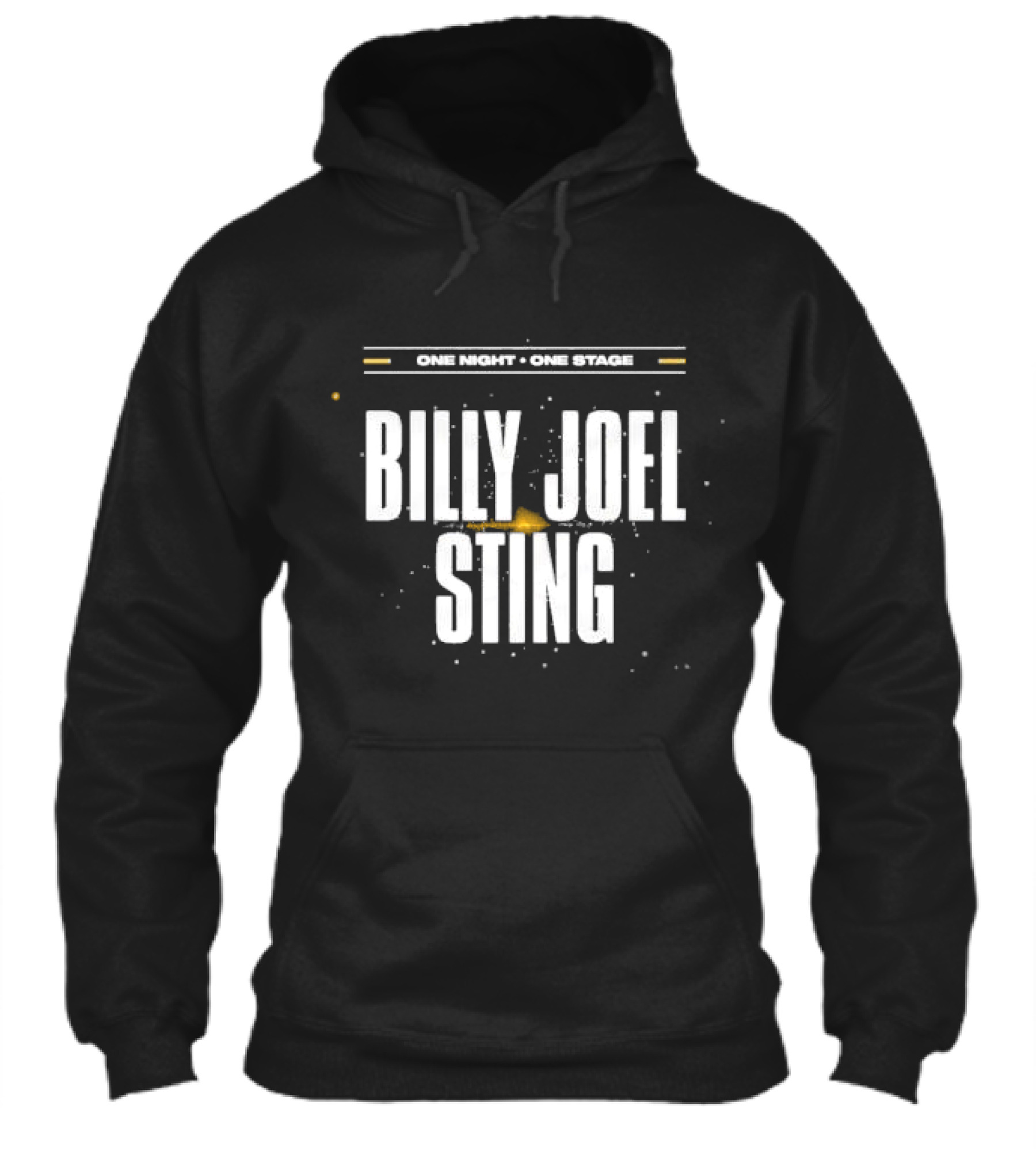 One Night One Stage Billy Joel Sting 2025 Tour Shirt