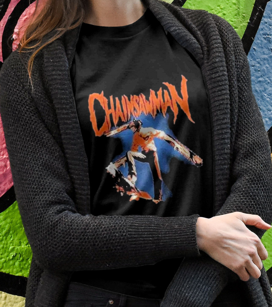 Chainsaw Man Denji Chains Metal Shirt