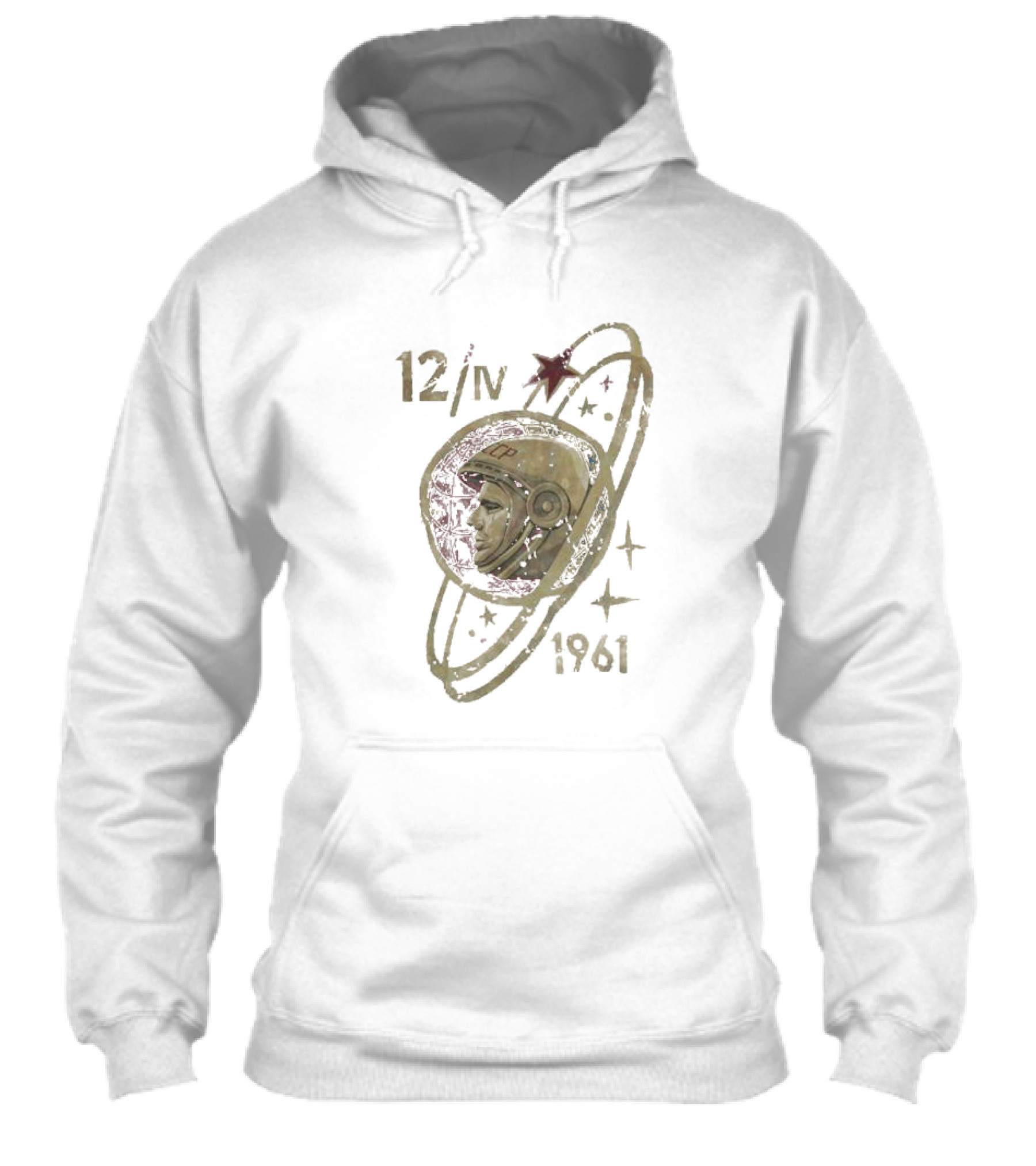 Yuri Gagarin Soviet Space 12 Iv 1961 Cccp Cosmonaut Orbit Stars Shirt