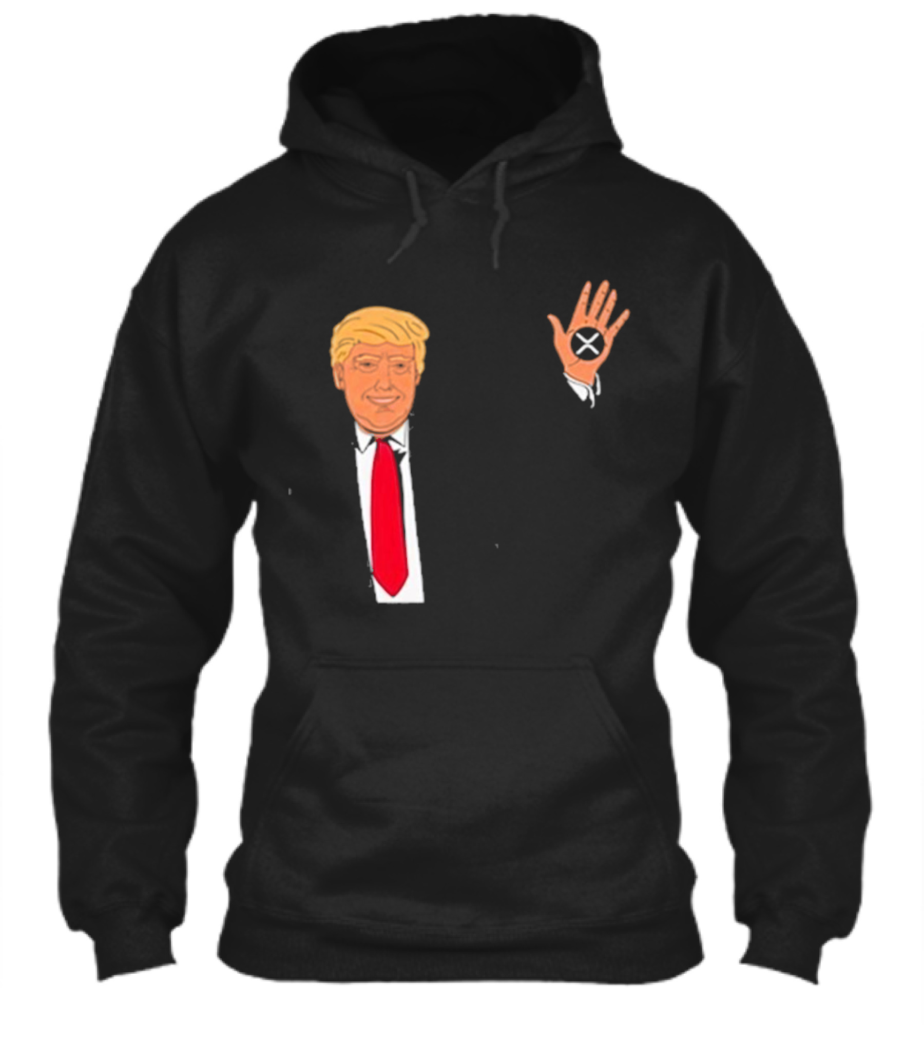 Trump Holding Xrp Shirt