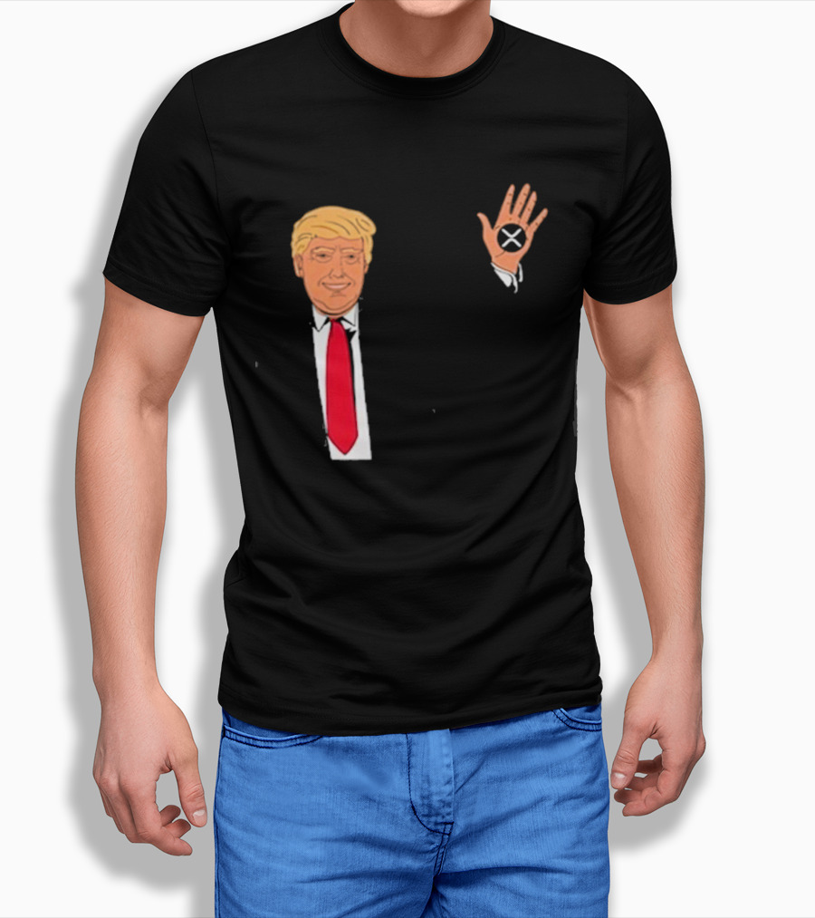 Trump Holding Xrp Shirt