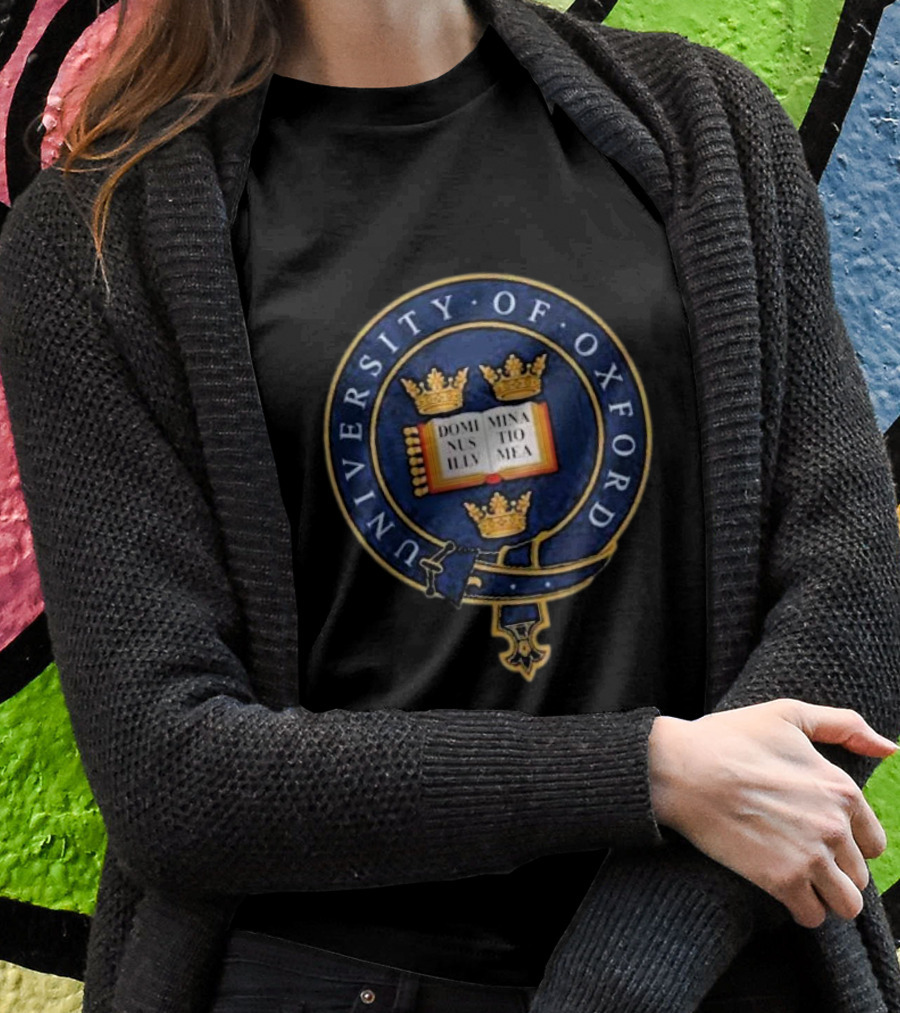 University Of Oxford Emblem Dominus Illuminatio Mea Shirt