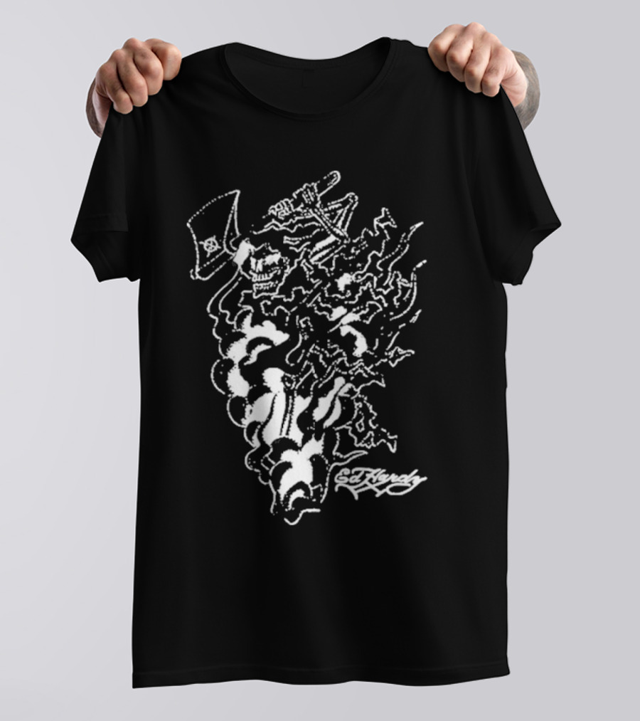 Ken Carson Chaos Headsplit Distorted Graphics Shirt
