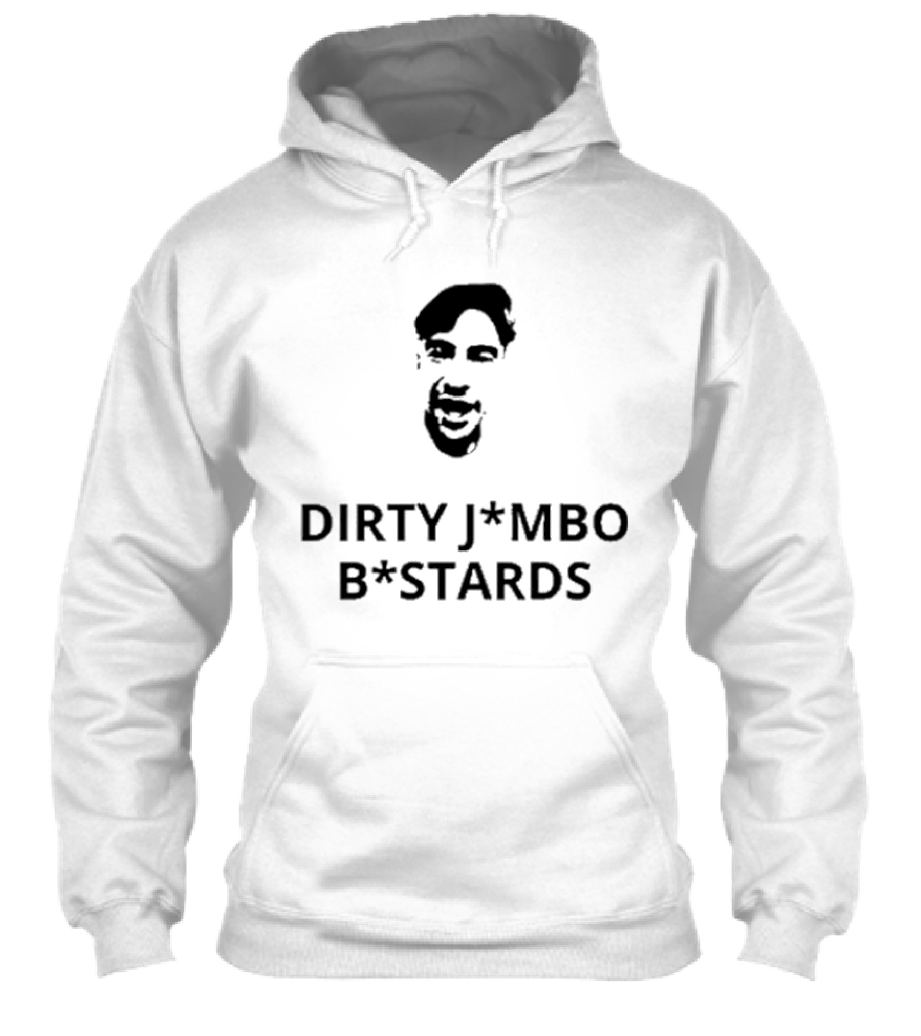 Dirty Jmbos Bstards Face Shirt