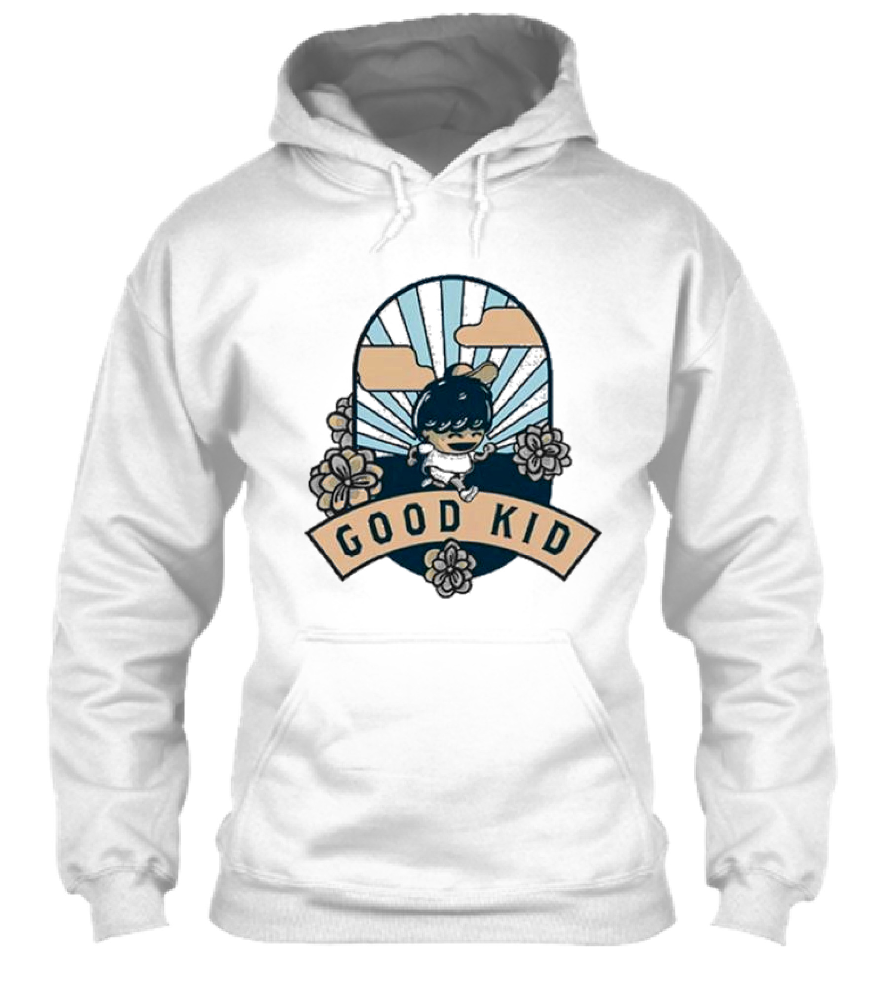 Good Kid Sunshine Run With Flowers And Sunbeams Shirt