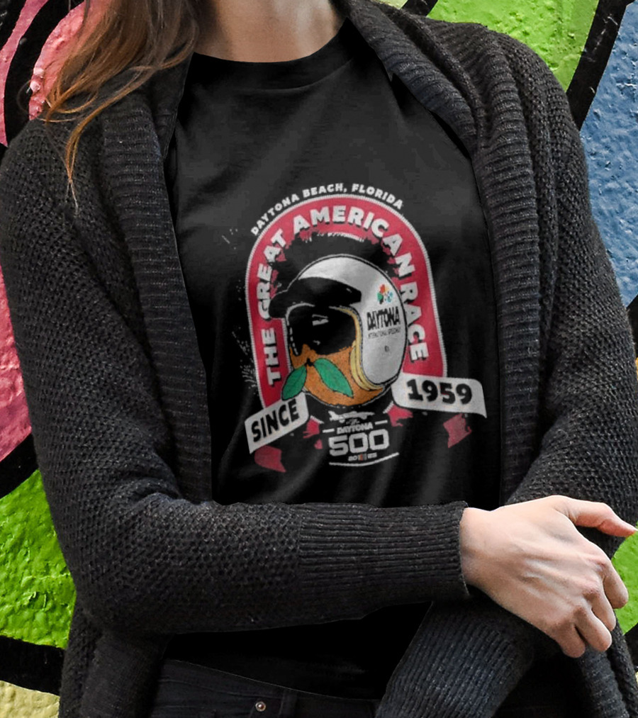 Daytona Beach Florida The Great American Race 1959 Daytona 500 Shirt