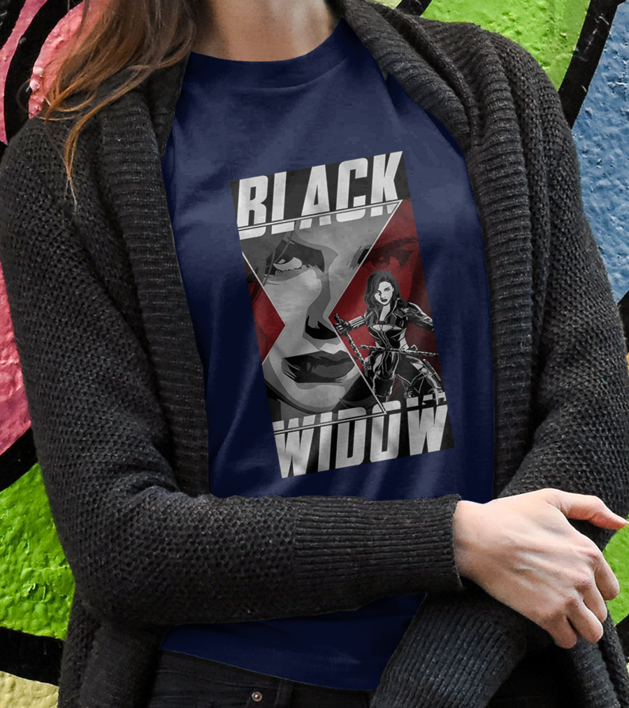 Black Widow Marvel Cinematic Heroine Dynamic Shirt