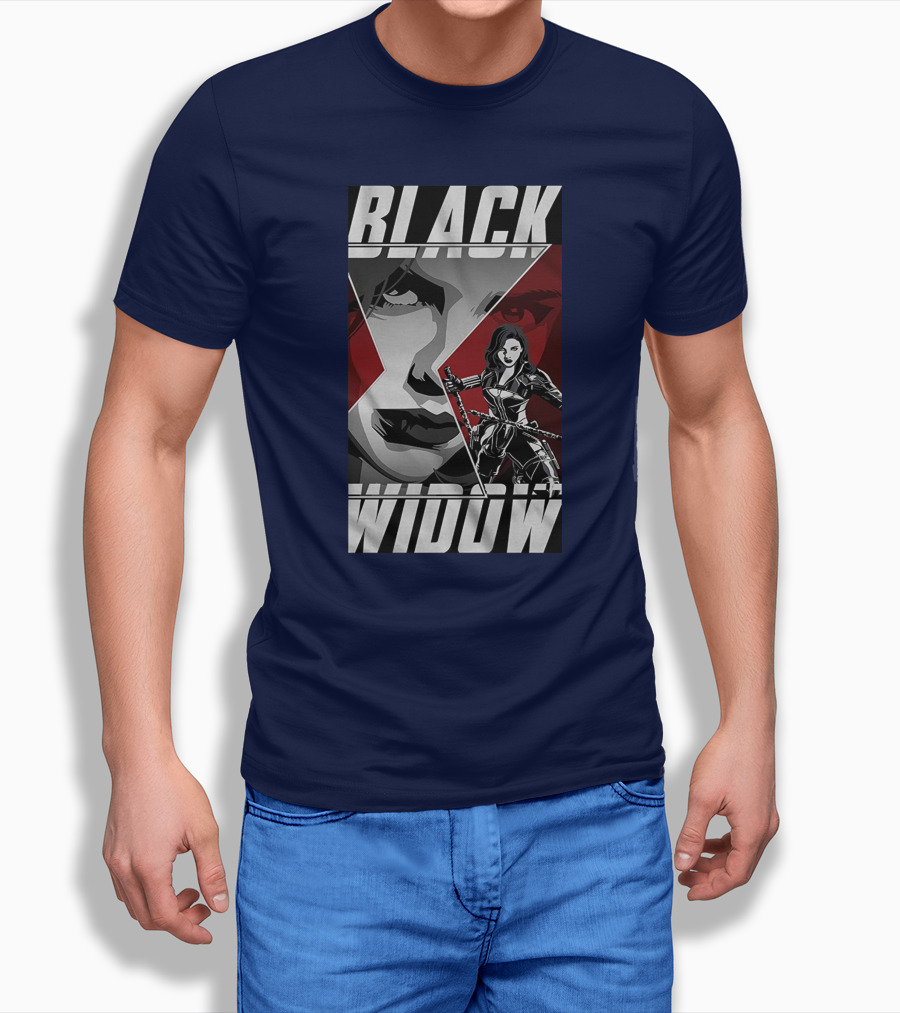 Black Widow Marvel Cinematic Heroine Dynamic Shirt