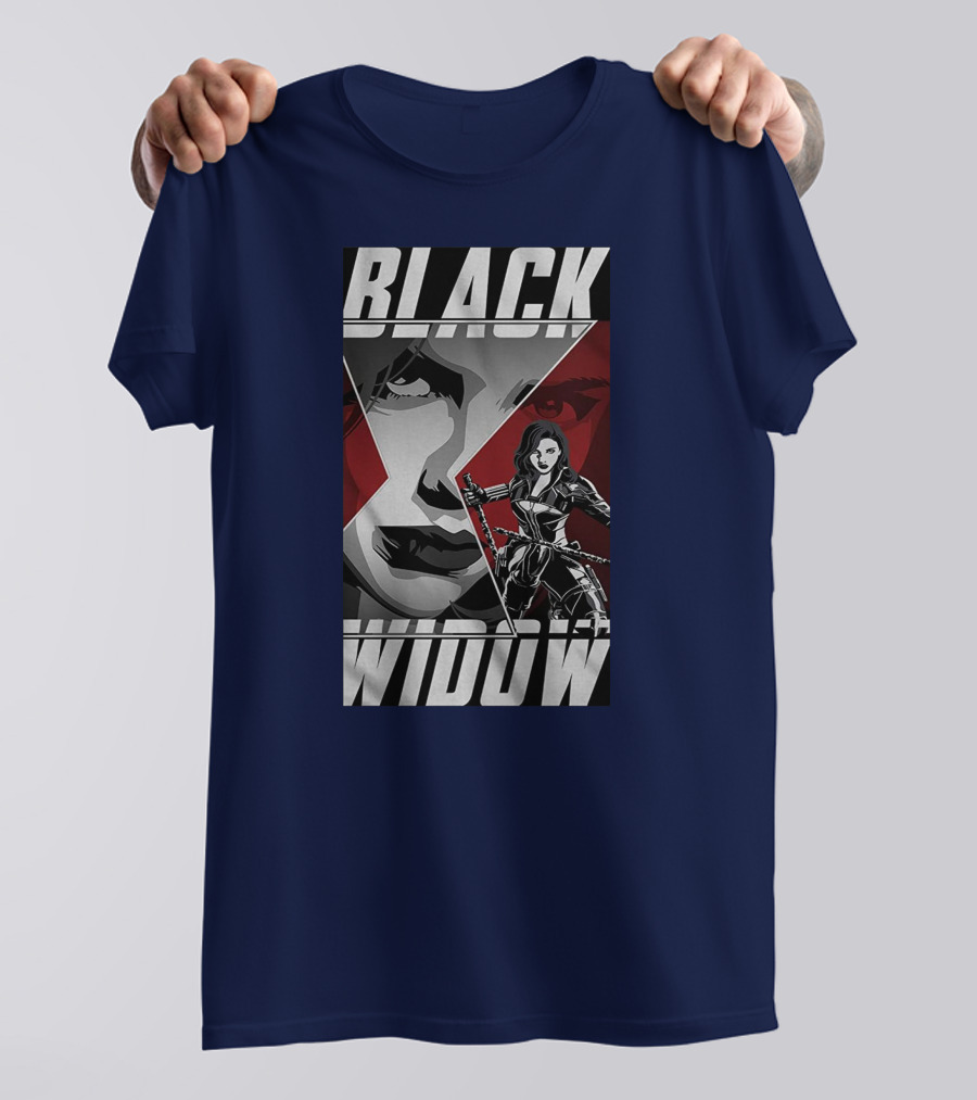 Black Widow Marvel Cinematic Heroine Dynamic Shirt