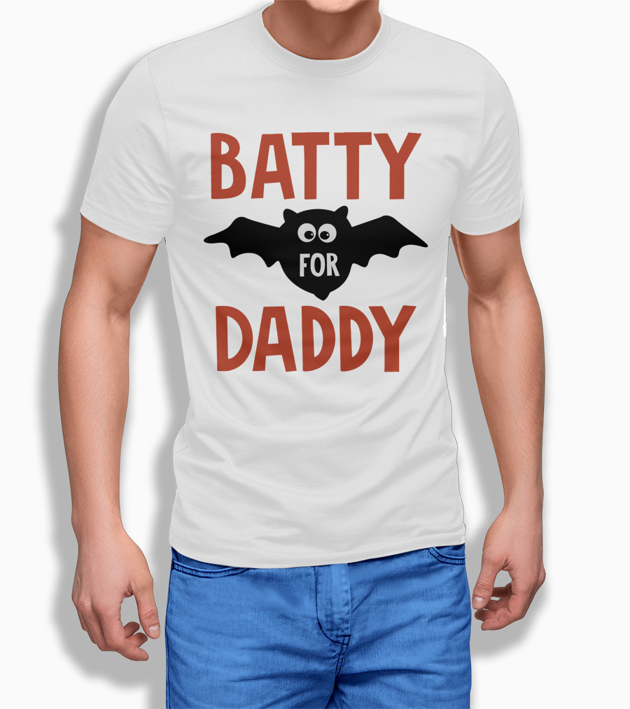 Batty For Daddy Halloween Shirt